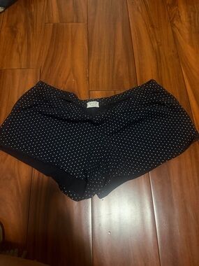 Brandy Melville Navy Polka Dot Shorts